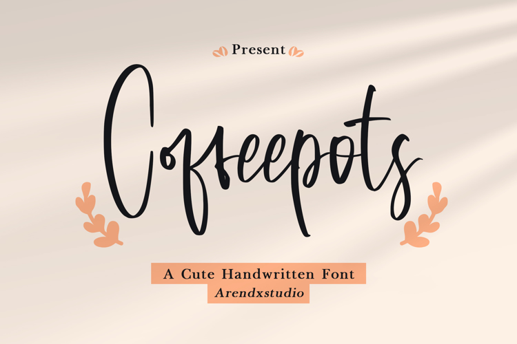 Coffeepots Font