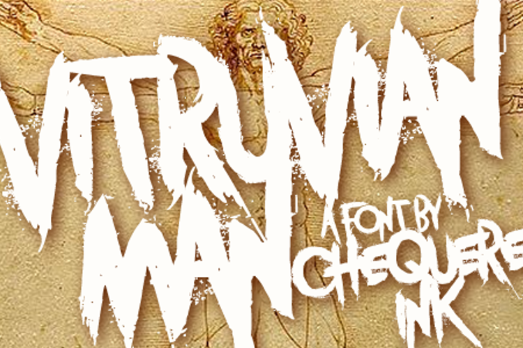 Vitruvian Man Font