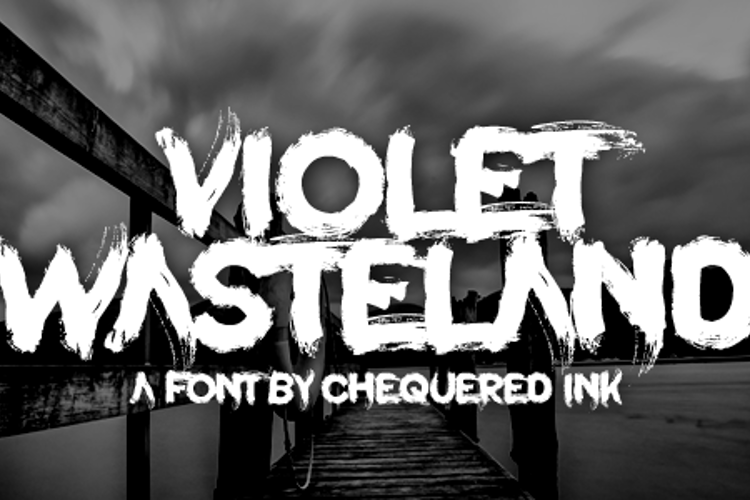 Violet Wasteland Font