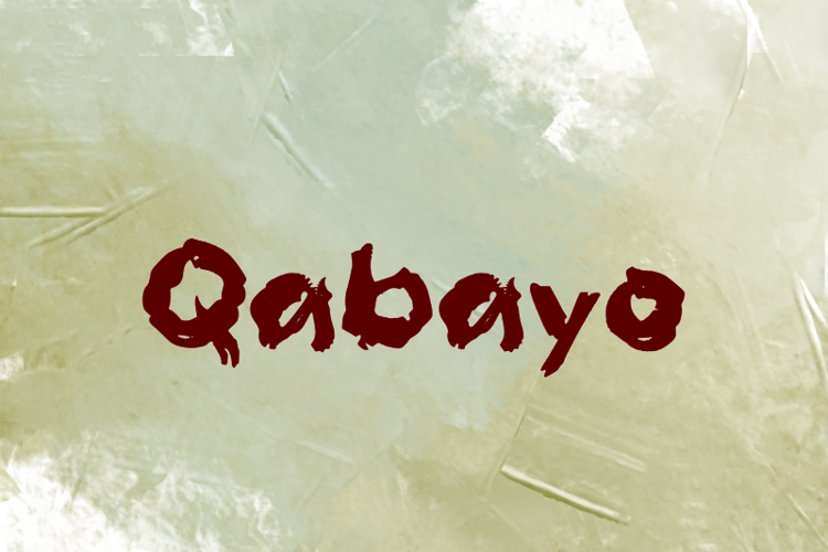 Qabayo Font