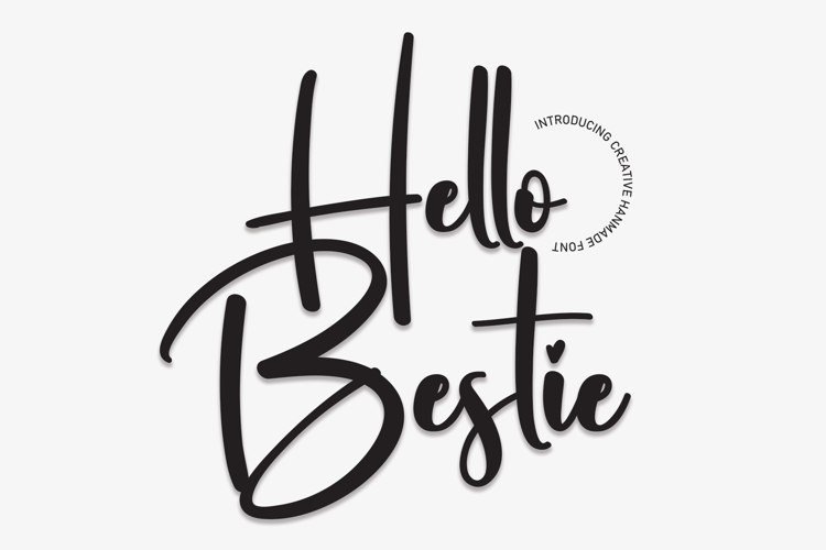 Hello Bestie Font