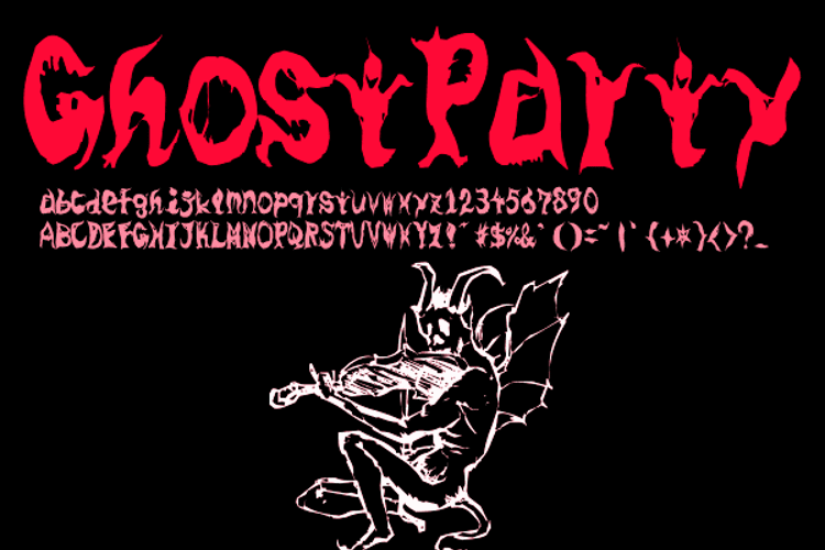 GhostParty Font