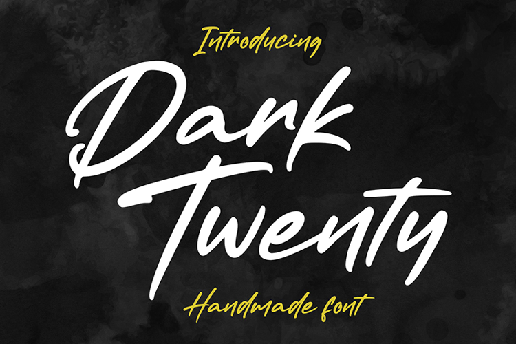 Dark Twenty Font