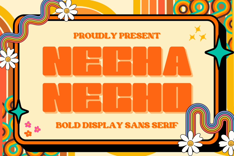 Preview of Necha Necho Font