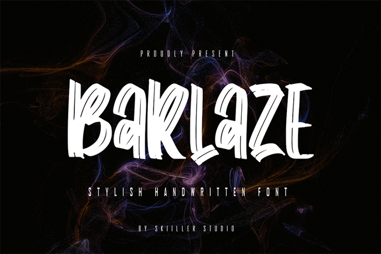 Barlaze Font