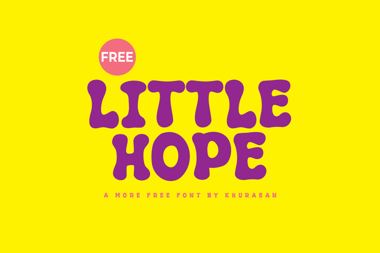 Preview of Little Hope Font