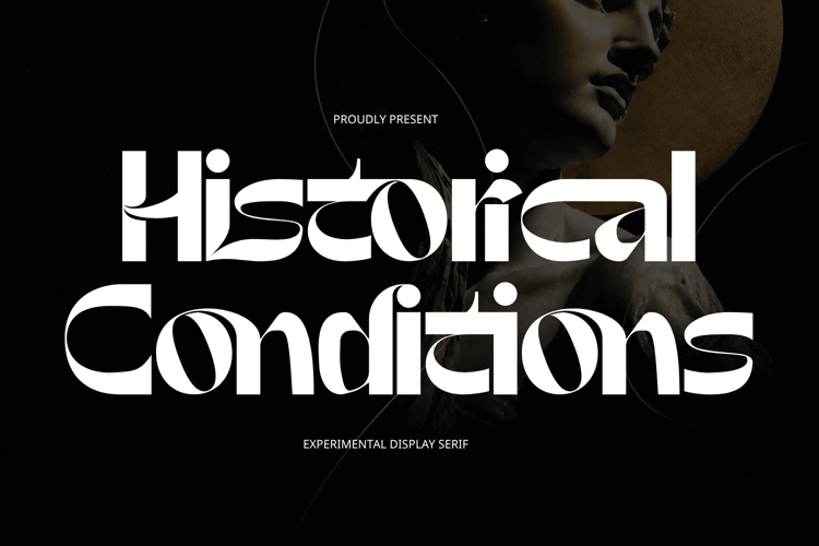 Preview of Historical Conditions Font