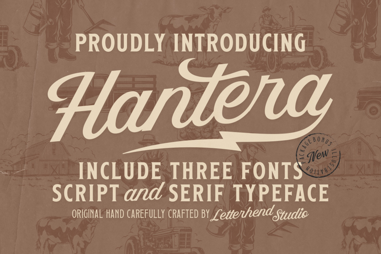 Preview of Hantera Font