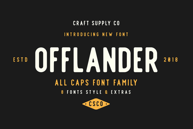 Offlander Font