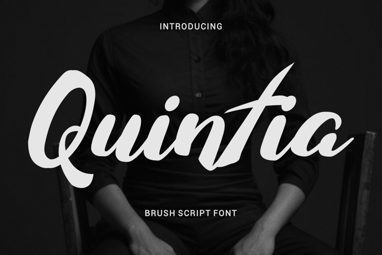 Preview of Quintia Font
