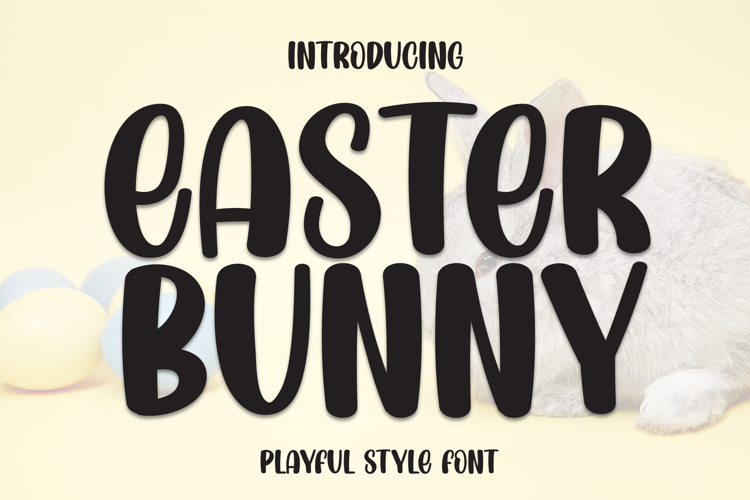 Preview of Easter Bunny Font