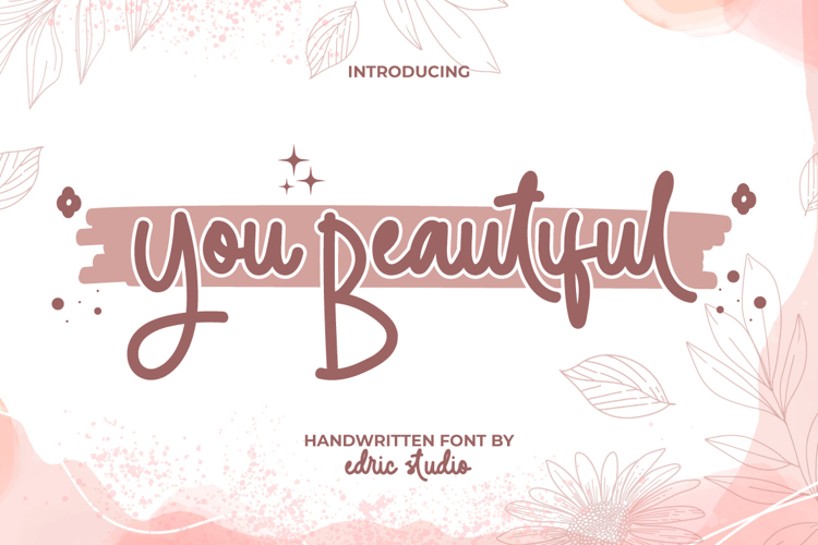 You Beautiful Font