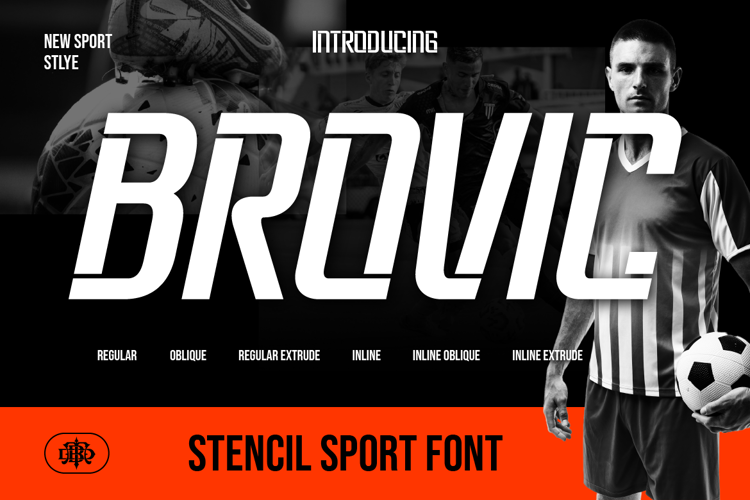 Preview of Brovic Font