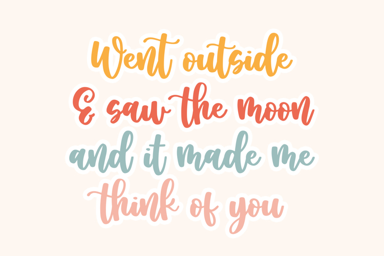 Preview of Honeys Font