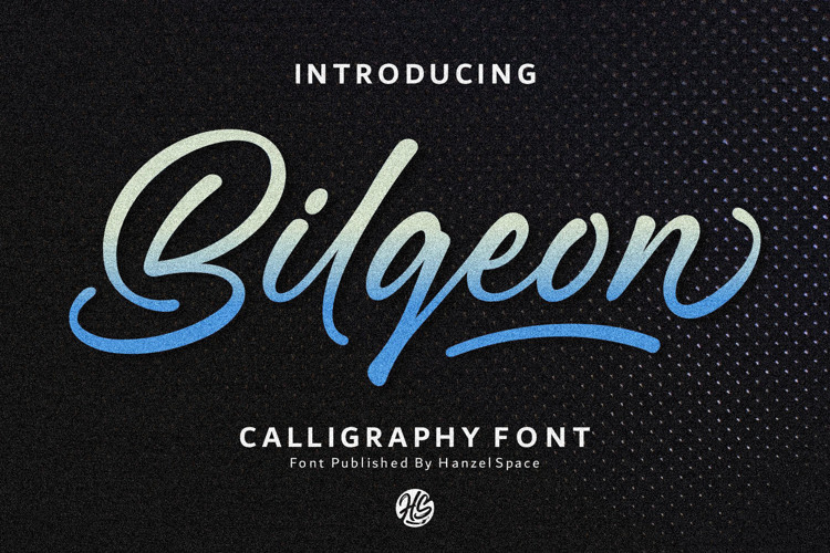 Preview of Bilgeon - Script Font