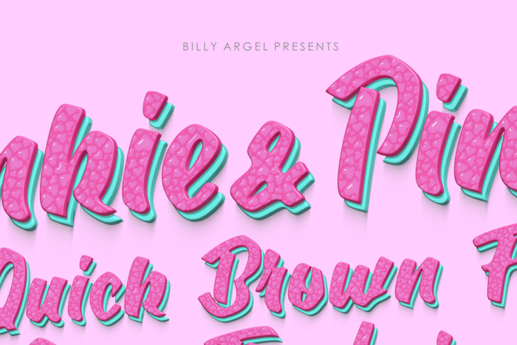 Binkie & Pinkie Font