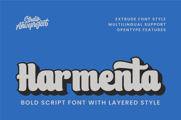Preview of Harmenta Font