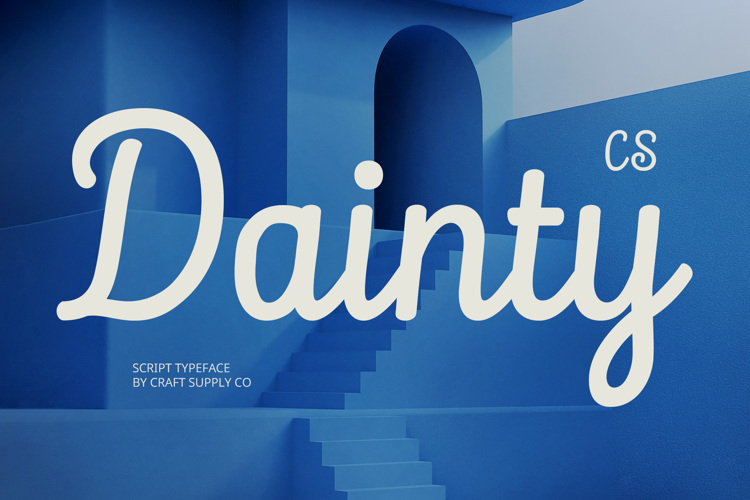 Preview of CS Dainty Font