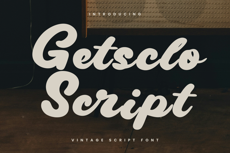 Preview of Gestclo Font