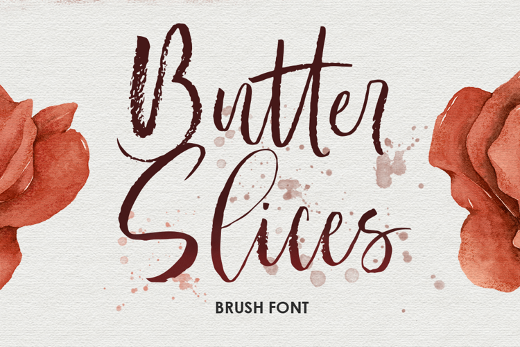 Preview of Butter Slices Font