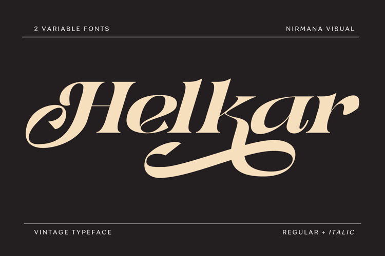 Helkar Vintage Font