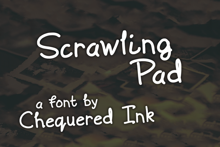 Scrawling Pad Font