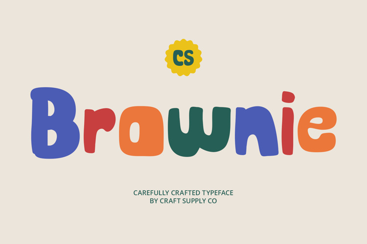 Preview of CS Brownie Font