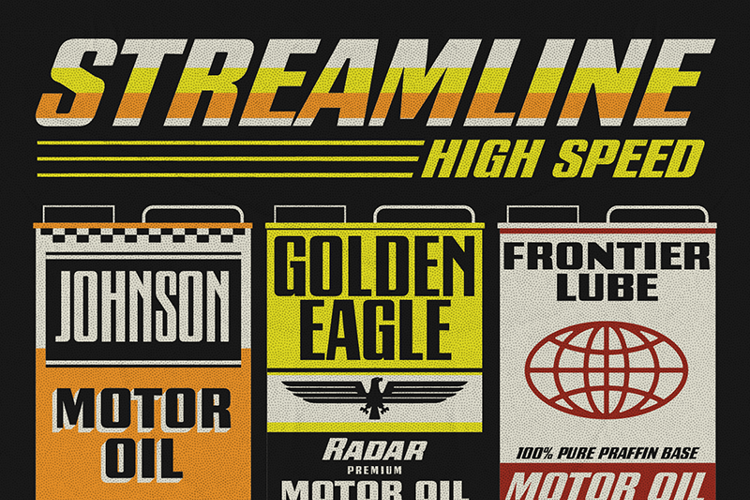 Preview of GW Gearly Font