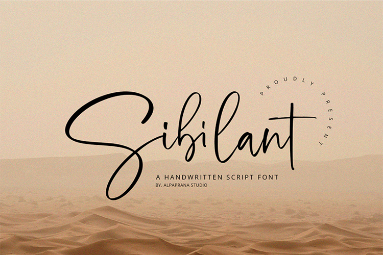 Sibilant Font