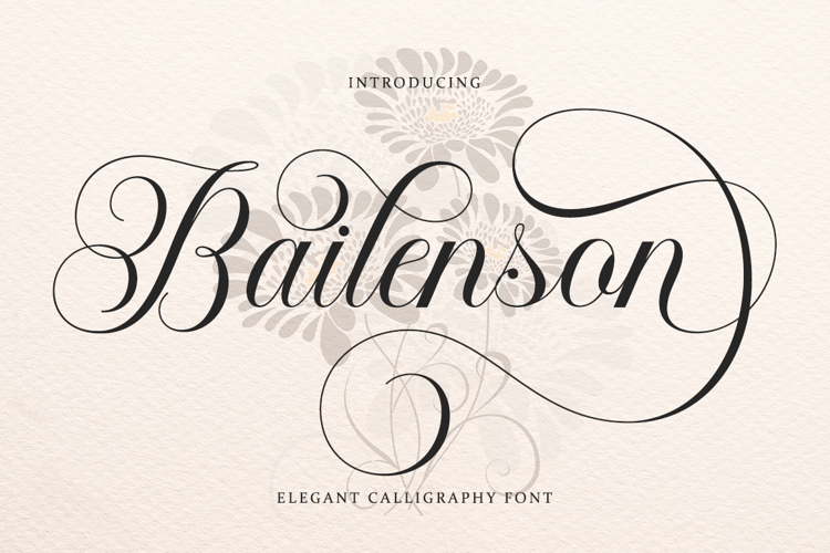 Bailenson Font