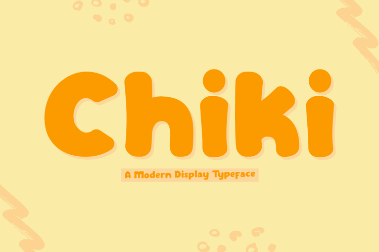 Chiki Bubbles Font