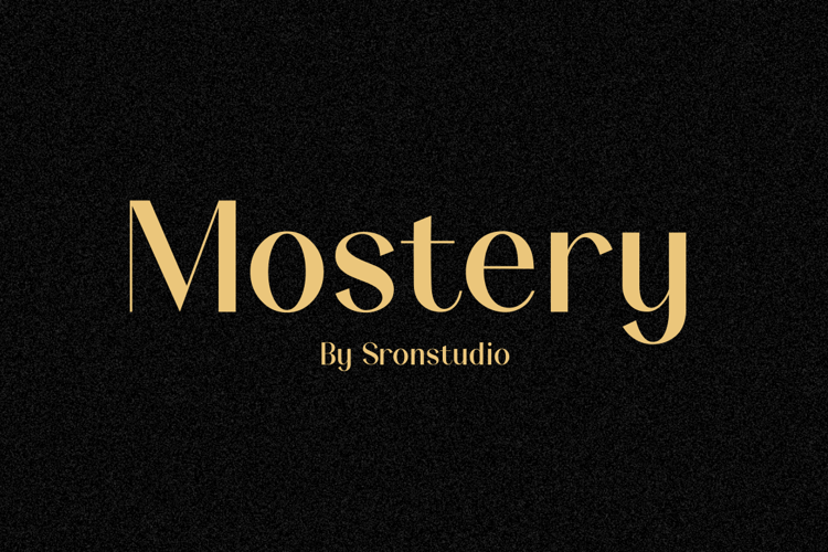 Mostery Font