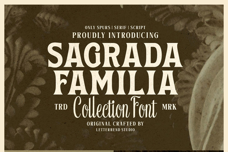 Sagrada Familia Font