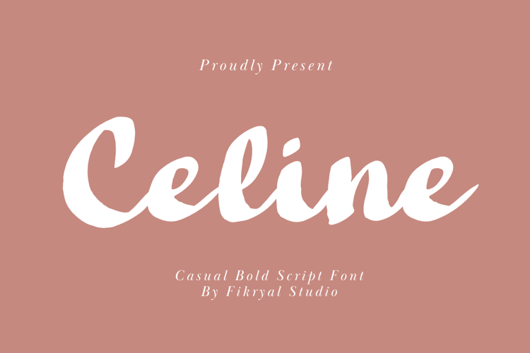 Celine Font | fikryalstudio | FontSpace