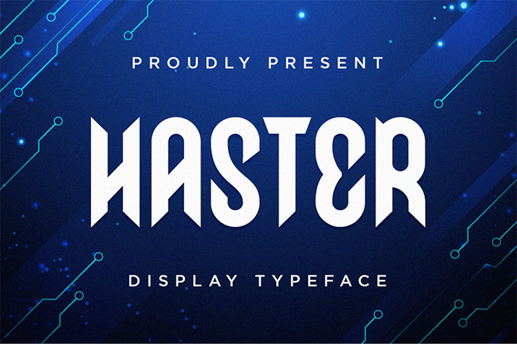 HASTER Font