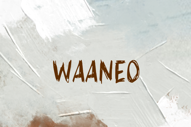 Preview of w Waaneo Font