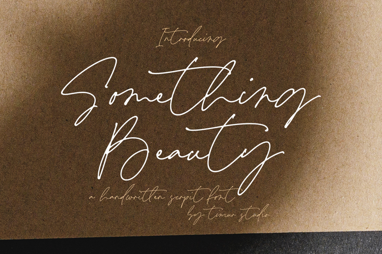Something Beauty Font