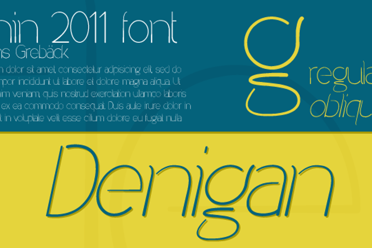Denigan Font