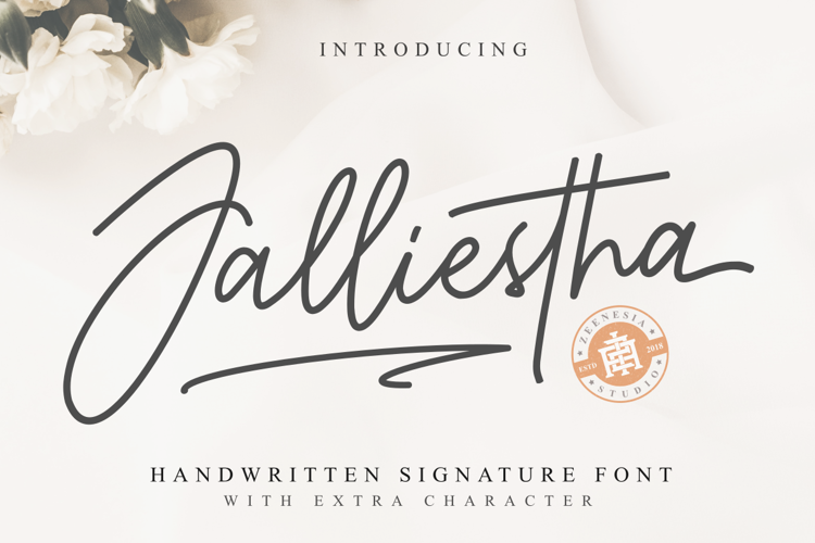 Jalliestha Font