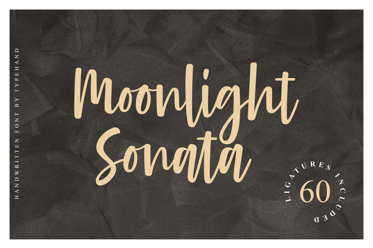 Moonlight Sonata Font