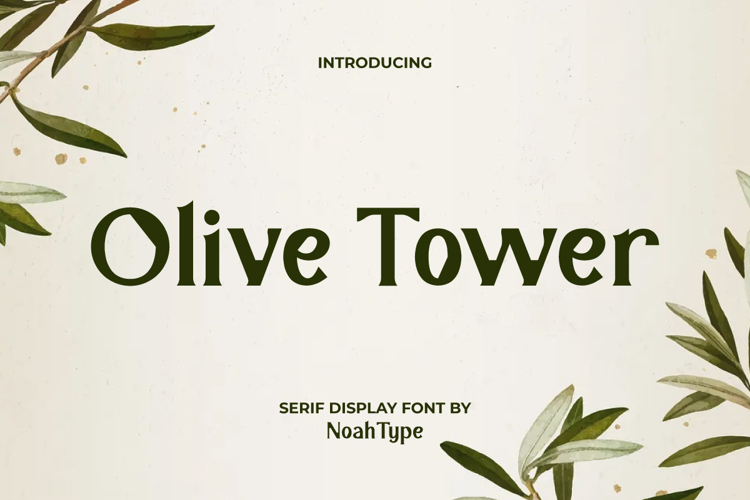 Olive Tower Font