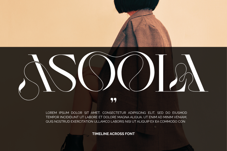 Preview of TIMELINE ACROSS Font