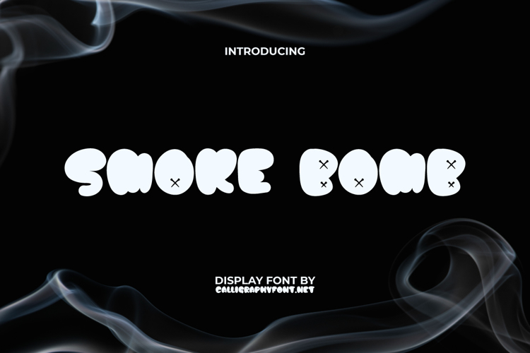 Smoke Bomb Font