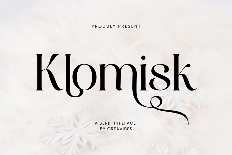 Preview of Klomisk Font