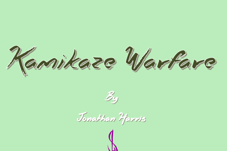 Kamikaze Warfare Font