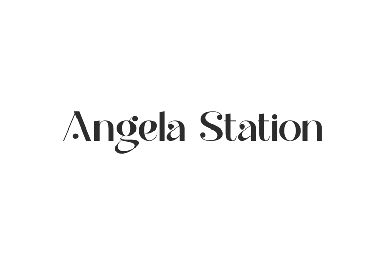Angela Station Font