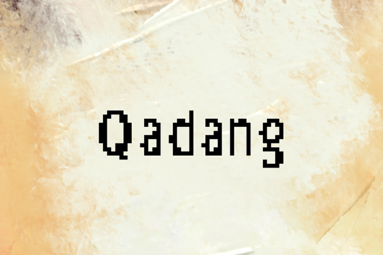 Qadang Font