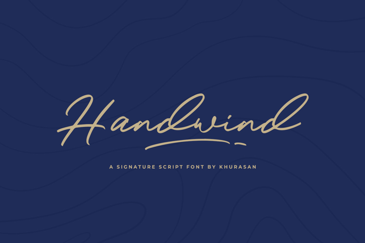 Handwind Font