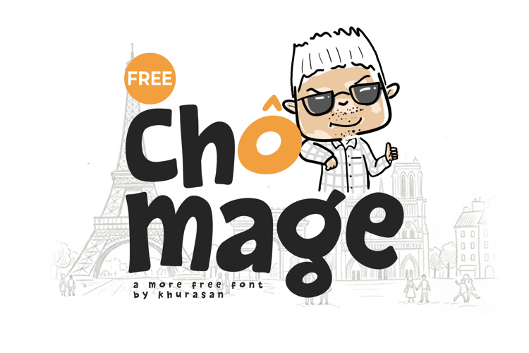 Preview of Chomage Font