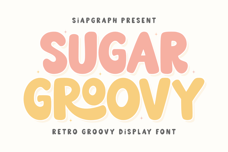 Preview of Sugar Groovy Font